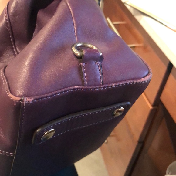 Plum color Coach Hobo bag- like new! - Picture 10 of 10